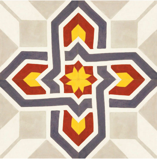 Mosaico Empastado Alfombra Turca
