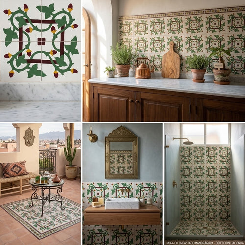 Mosaico Empastado Mandrágora