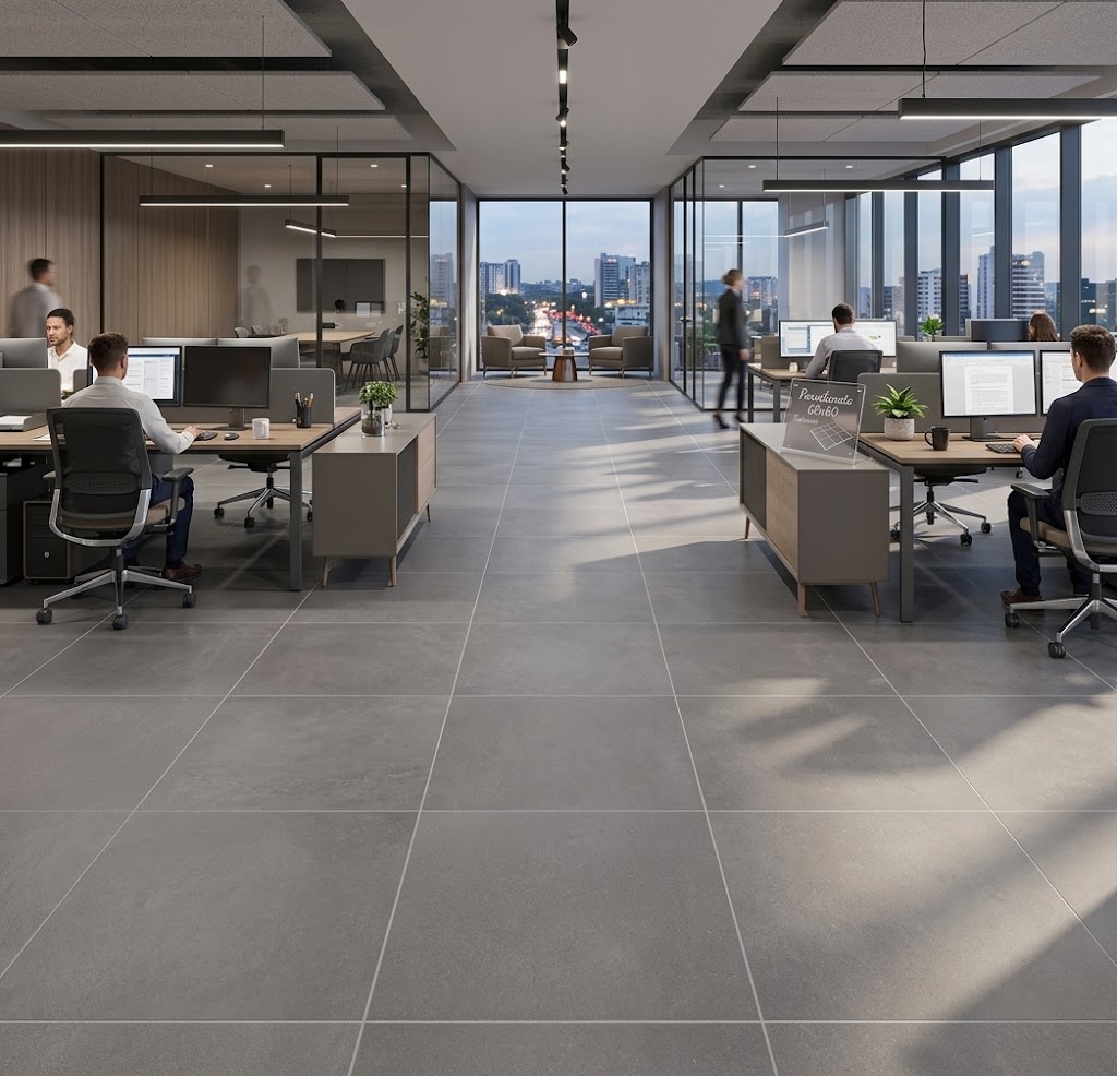 Porcelanato Unicolor Mate 60x60 London Grafito x m2 - Imagen 2