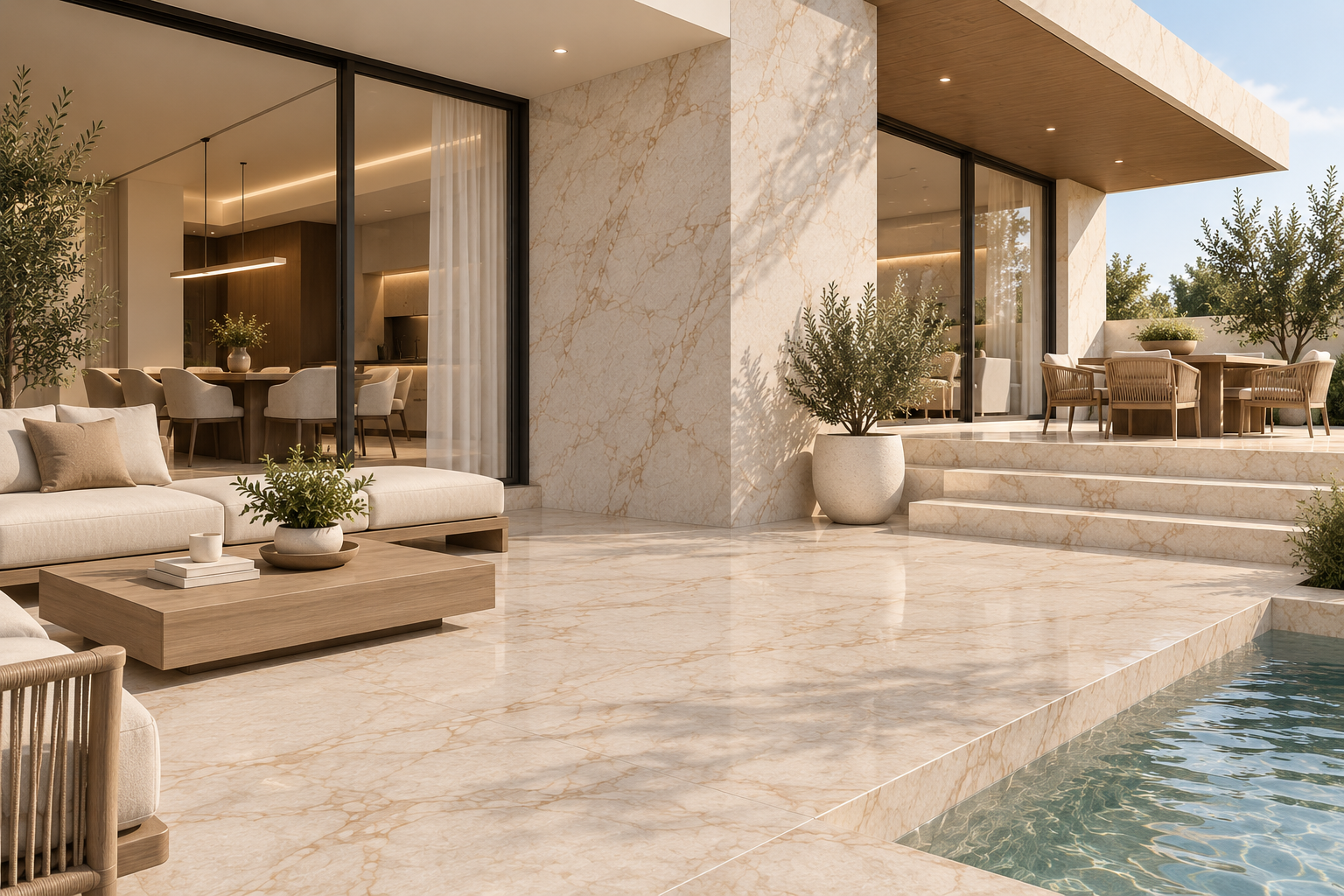 Piedra Sinterizada Brazilian Stone Mate 3.20x1.60mx12mm | Nexo Acabados - Imagen 4