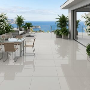 Porcelanato Técnico Todo Masa Unicolor Pulido Hueso Nanométrico 60x60 (x m²)